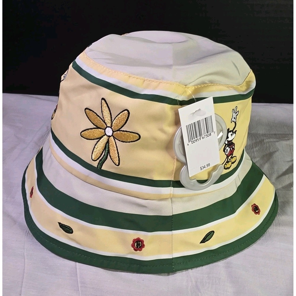 Disney Parks 2024 Mickey & Company Garden Collection Bucket‎ Hat NWT - Picture 2 of 13